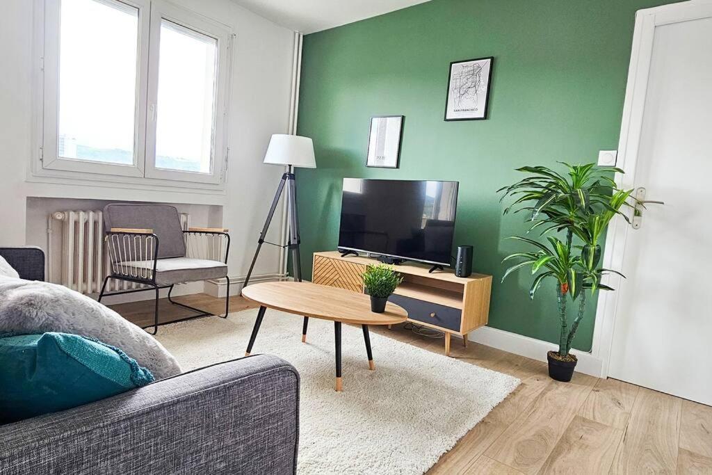 C'Est Chez Maurice! 4 Ch Wifi Balcon Parking Free Lägenhet Saint-Etienne  Exteriör bild